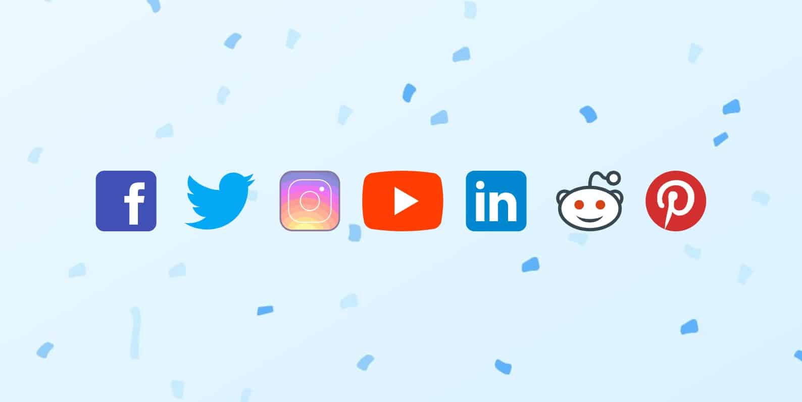 Add Social Media icons without plugins